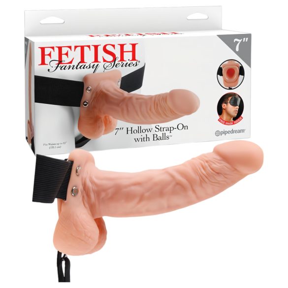 Fetisch Strap-on 7 - Påspänningsbar Dildo (Natur)