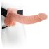 Fetisch Strap-on 9 - påspänningsbar dildo (natur)