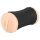 Nature Skin - realistisk vaginal & anal mastubator (natur/svart)
