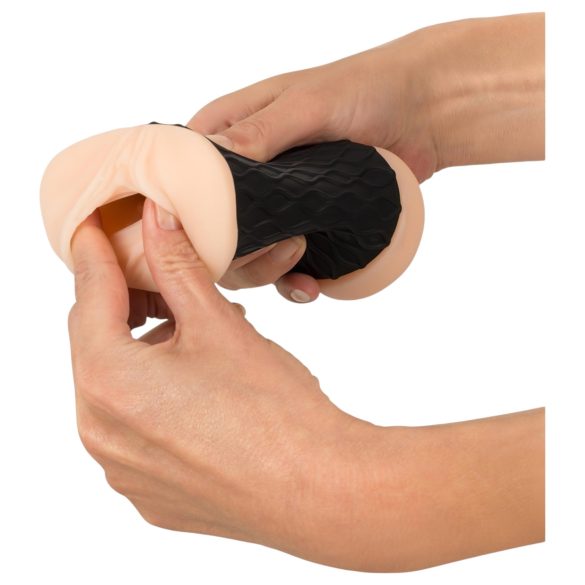 Nature Skin - masturbator vagina och anus - natur/svart