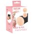 Nature Skin - realistisk vaginal & anal mastubator (natur/svart)