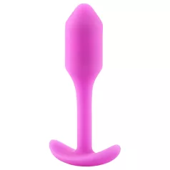 b-Vibe Snug Plug 1 - analplugg med inre vikt (55 g, rosa)
