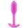 b-vibe - analplug med vikt 55g - rosa