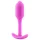 b-Vibe Snug Plug 1 - analplugg med inre vikt (55 g, rosa)