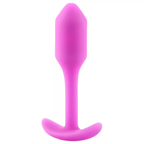 b-Vibe Snug Plug 1 - analplugg med inre vikt (55 g, rosa)