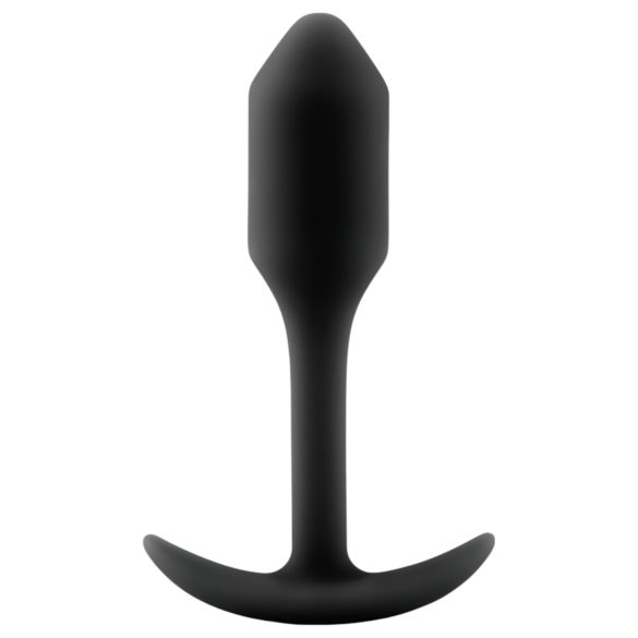 b-vibe Snug Plug 1 - Analplugg med vikt (55g) - Svart