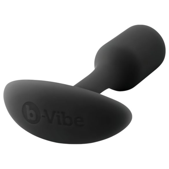 b-vibe Snug Plug 1 - Analplugg med vikt (55g) - Svart