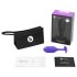 b-vibe Snug Plug 2 - Gotisk analplugg med dubbla kulor, lila (114g)
