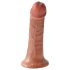 King Cock 6 Dildo (15 cm) - Brun