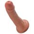 King Cock 6 Dildo (15 cm) - Brun