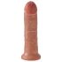 King Cock 20 cm Dildo - Mörk Natur