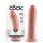 King Cock 20 cm Dildo - Naturell