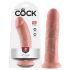 King Cock 20 cm Dildo - Naturell