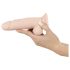 Naturtrogen dildo med sugkopp - liten