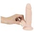 Naturtrogen dildo med sugkopp - liten