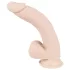 Nature Skin - realistisk dildo med sugpropp (naturell, medium)