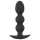 Black Velvets - analplug med kulor - tung 145g - svart