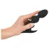 Black Velvets - analplug med kulor - tung 145g - svart