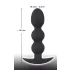 Black Velvets - analplug med kulor - tung 145g - svart