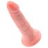 King Cock - dildo - realistisk - natur - 13 cm