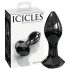 Icicles No. 78 - konform glasanalplugg (svart)