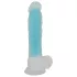 You2Toys - dildo med sugkopp - självlysande - blå