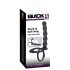 Black Velvet - Dubbel njutning: analdildo & penisring (svart)