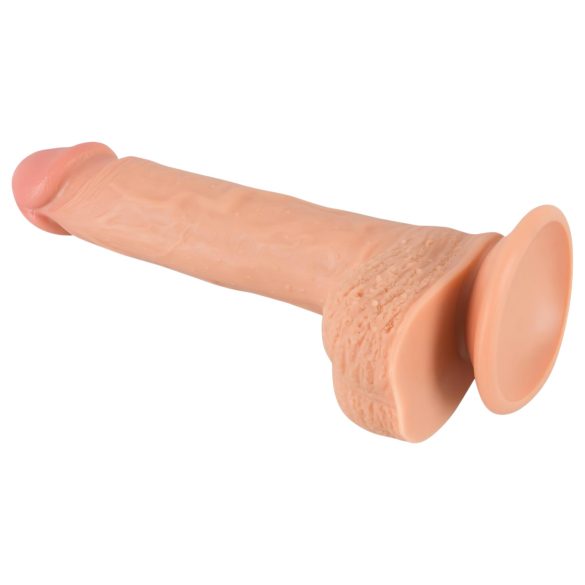 realistixxx - dildo med sugkopp - realistisk - 22 cm - natur