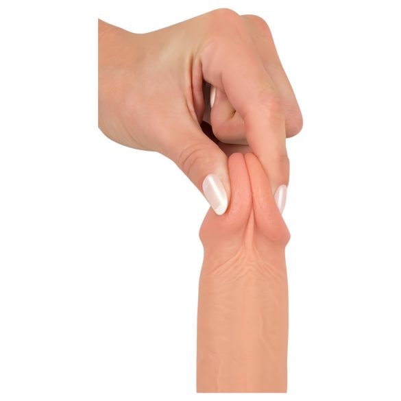 realistixxx - dildo med sugkopp - realistisk - 22 cm - natur