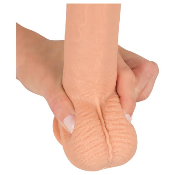 realistixxx - dildo med sugkopp - realistisk - 22 cm - natur