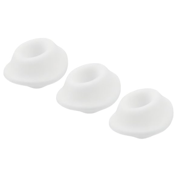 Womanizer Premium S sugsatser - vit (3 st)