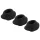 Womanizer Premium S - reservmunstycke set - svart - 3-pack