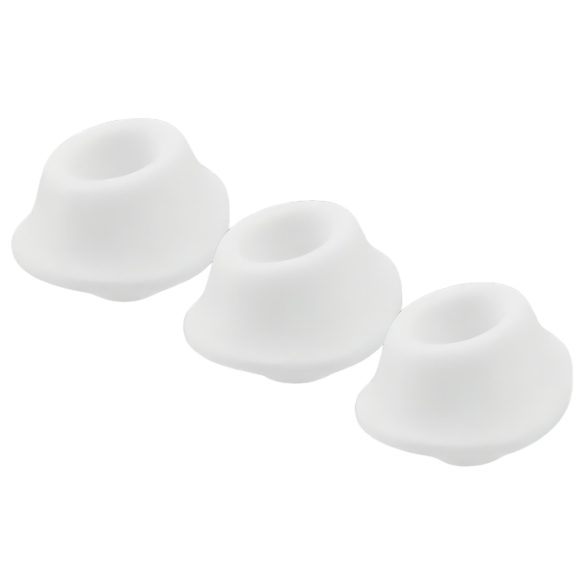 Womanizer Premium M - extra sugmunstycken set - vit (3 st)