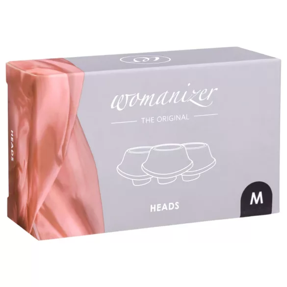 Womanizer - sughuvud set - reservdelar - svart (3 st)