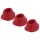 Womanizer - reservmunstycke set - Premium M - röd (3 st)