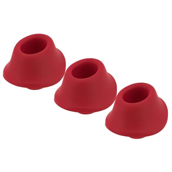 Womanizer Premium M reservsugklocka set - röd (3 st)