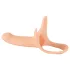 You2Toys - strap-on dildo med hålrum - medium - naturfärg