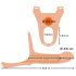 You2Toys - Strap-on M - ihålig dildo med remmar - naturlig