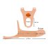 You2Toys - Strap-on - ihålig dildo (stor) - naturfärg