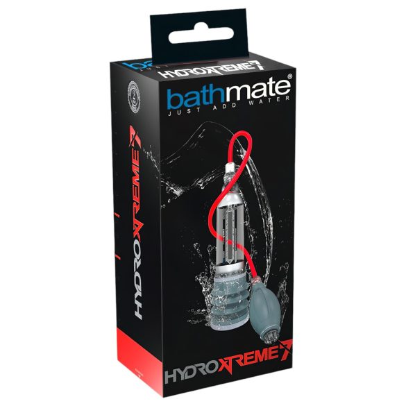 Bathmate Xtreme Hydromax 7 - Genomskinlig hydropump-set
