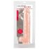 Realistixxx Giant 3XL - naturtrogen dildo (42 cm) - naturfärg