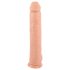 Realistixxx Giant 3XL - naturtrogen dildo (42 cm) - naturfärg