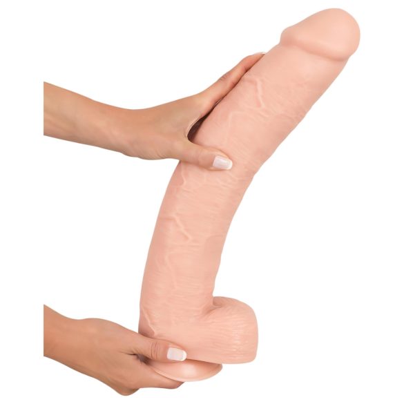 Realistixxx Giant 3XL - naturtrogen dildo (42 cm) - naturfärg
