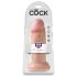 King Cock 25 cm Dildo - Naturfärg