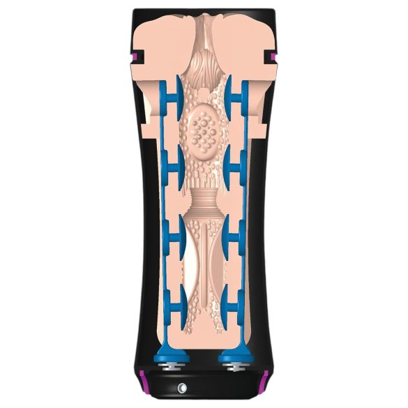 mystim - elektrisk vaginatränare - vagina - natur/svart