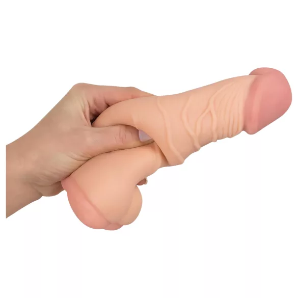 Nature Skin - sexleksak 2-i-1 rumpa och penisfodral - naturfärg