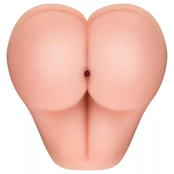 Nature Skin - sexleksak 2-i-1 rumpa och penisfodral - naturfärg