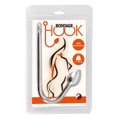 You2Toys - analhook i aluminium - 179g - silver