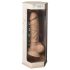 Silexd 7 - Dildo med sugkopp - 17,5 cm (natur)