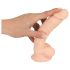 Silexd 7 - Dildo med sugkopp - 17,5 cm (natur)